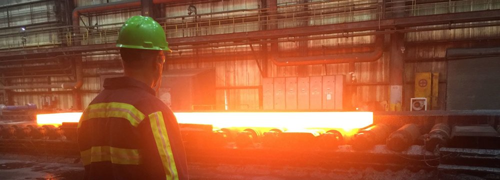 Iran Produces 11.4m Tons of Crude Steel in Five Months