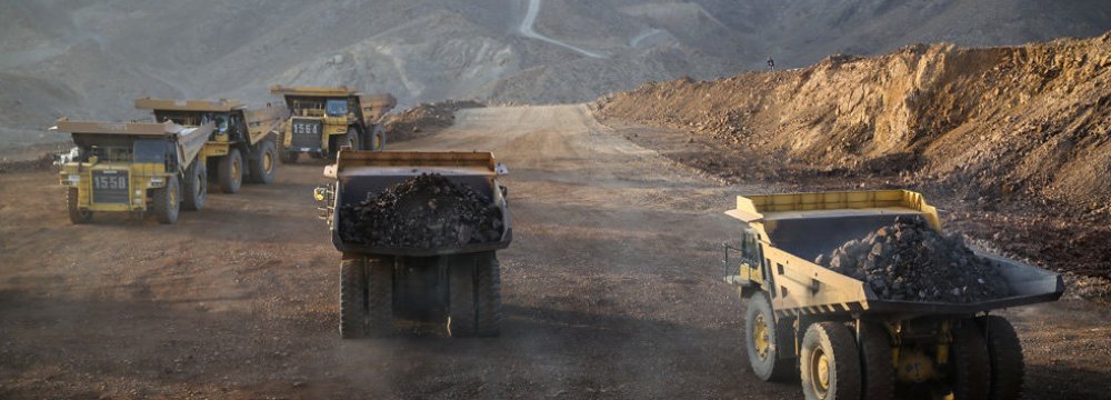 Iran's Q1-3 Exports of Minerals,  Mining Products Top $9b