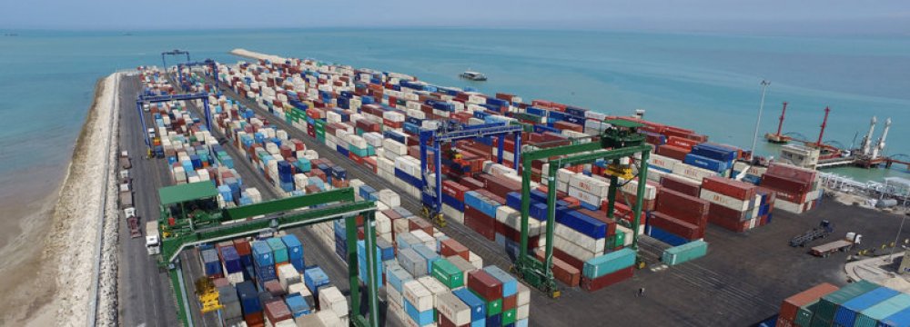 Twofold Increase in Bushehr Port Throughput 