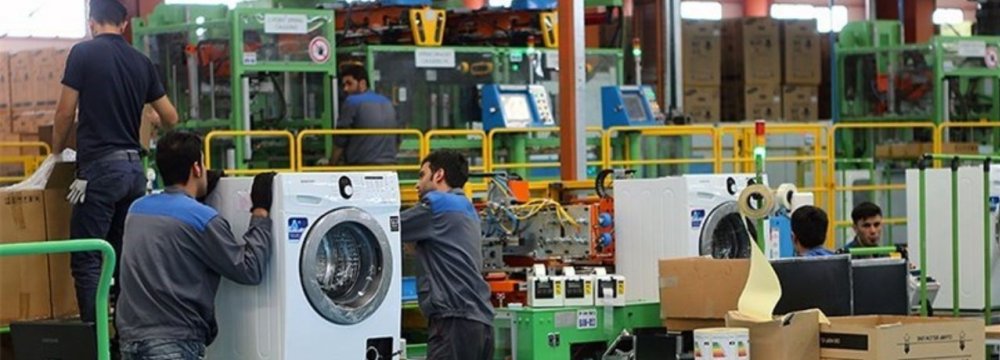 Strong Rise in Domestic Home Appliance Production 