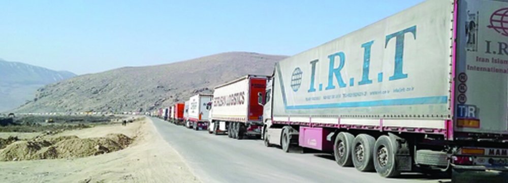 Iranian Trucks Resume Business With Georgia After One-Year Ban
