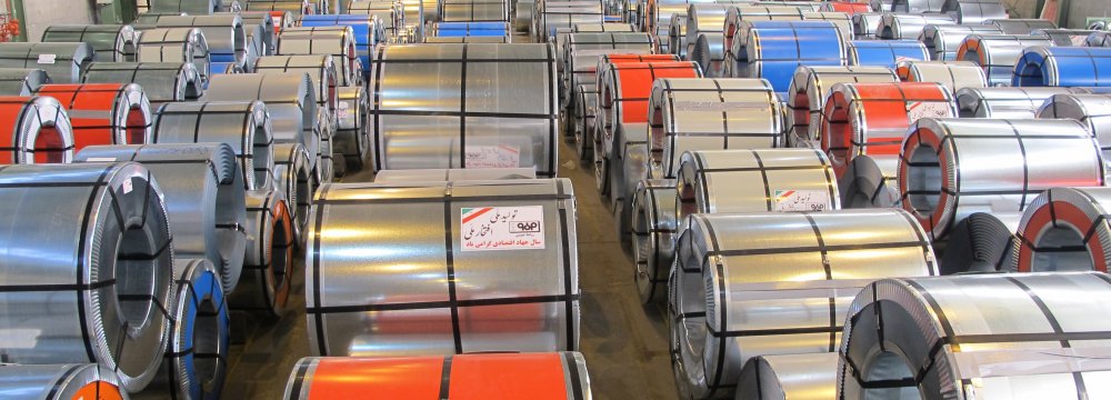 Iran Steel Exports, Imports Down as Output Grows 