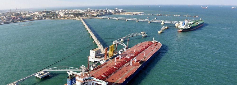 Kharg Oil Terminal in Persian Gulf is responsible for over 90% of Iranian oil exports.