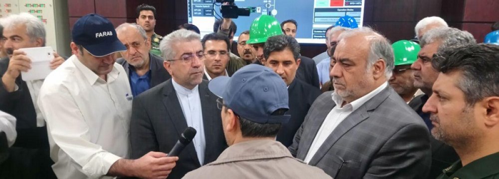 Hydropower Units Launched in Kermanshah Province 