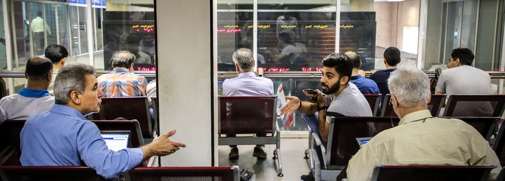 Tehran Stock Losses Accelerate  