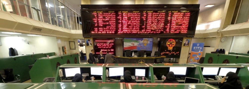 Tehran Stocks End Week in the Green 
