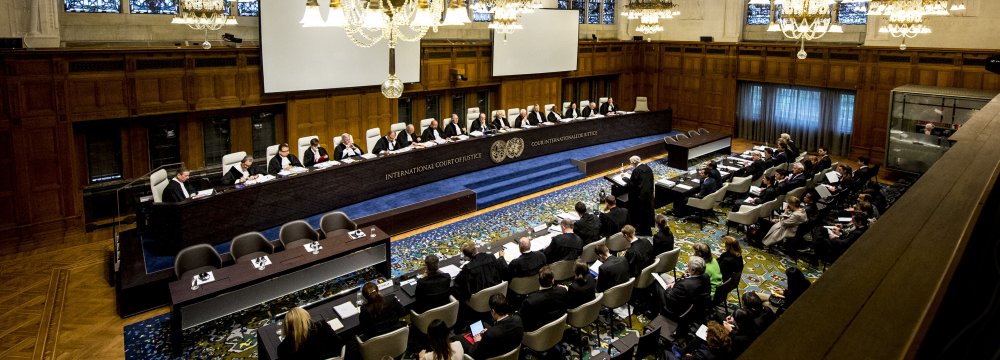 ICJ to Hear Iran’s Lawsuit Against US Over Frozen Assets