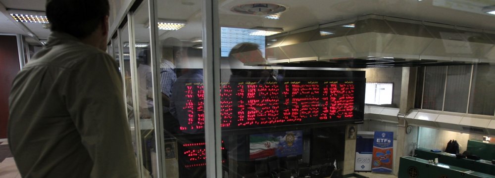 Tehran Stocks Gain for Second Straight Day 