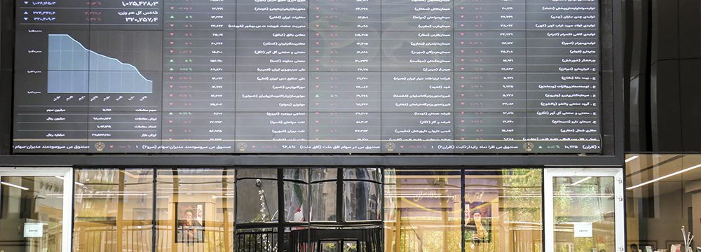 Tehran Stocks Slightly Higher