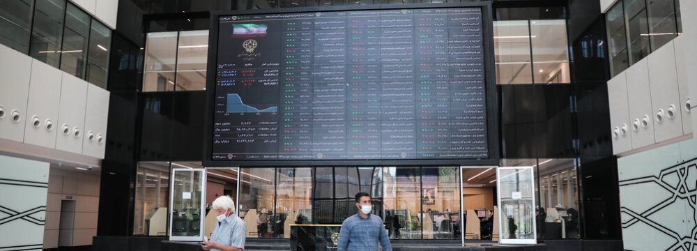 Tehran Stocks Open Week Lower 