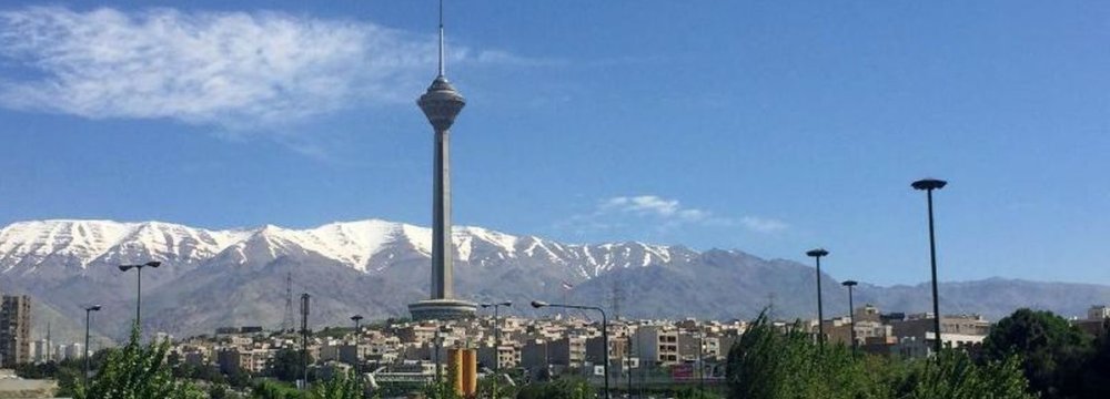 Tehran’s Air Quality Moderate