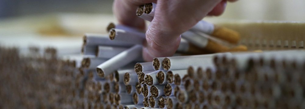 About 49.3 billion cigarettes were produced in Iran during the last fiscal year (March 2017-18), registering a 10% rise compared with the year before. 