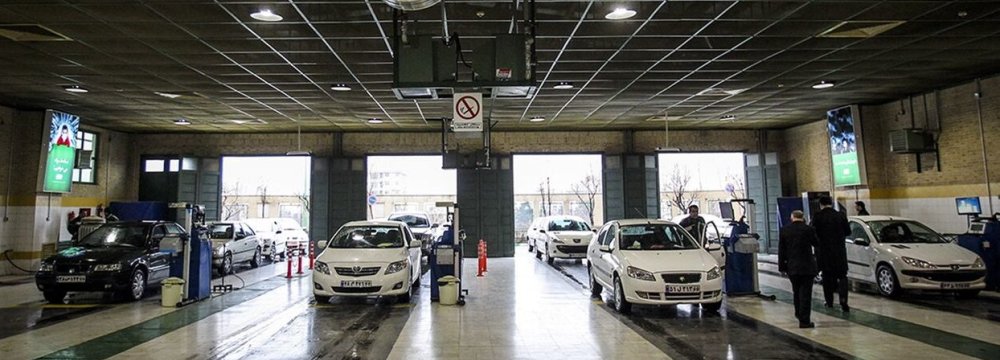 More Vehicles Visit Technical Inspection Centers in Norouz