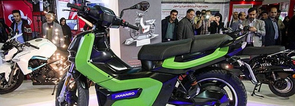 Electric Bike Production on Track in Iran