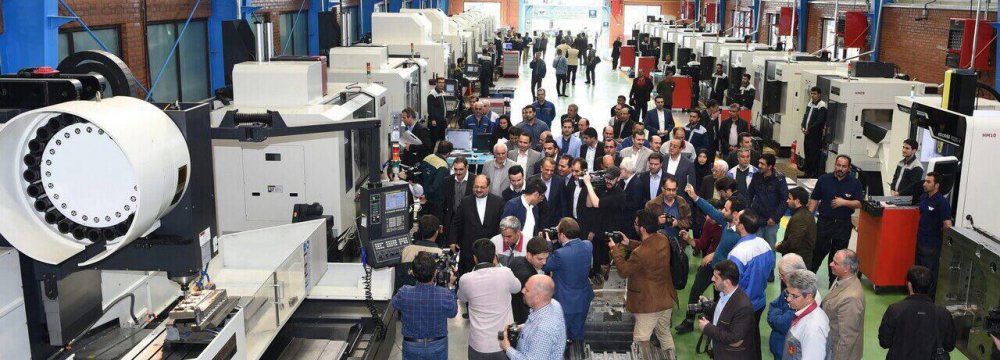 The production facility was inaugurated on April 24, during a ceremony attended by Industries Minister Mohammad Shariatmadari.
