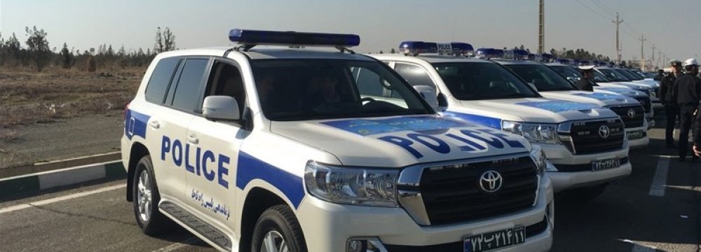 Toyota Land Cruiser for Iranian Police Fleet