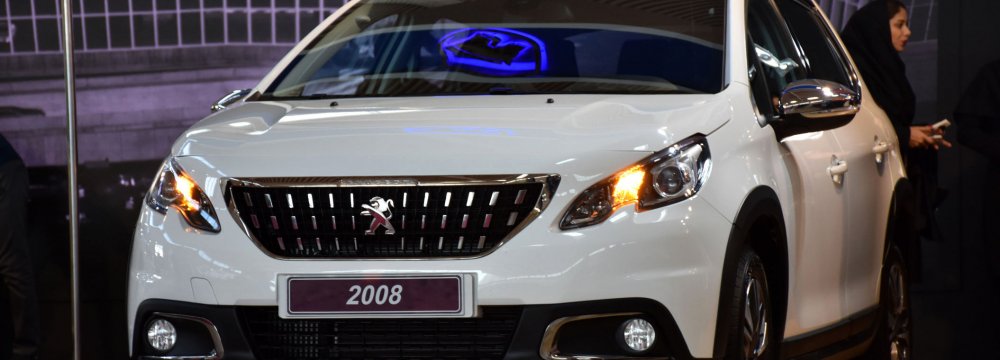 110 Optional Parts for Peugeot 2008 Offered in Iran