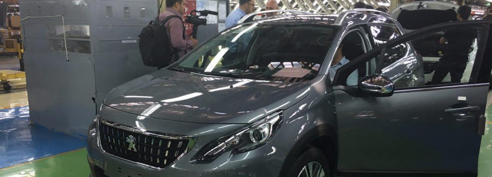 Among the new vehicles with a four-star quality is the Peugeot 2008 produced in Iran through a joint venture between Iran Khodro and the French automaker Peugeot.