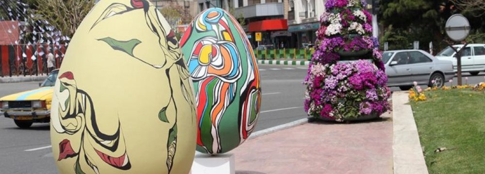  Artworks adorned Tehran in the previous edition of ‘Baharestan’ project.