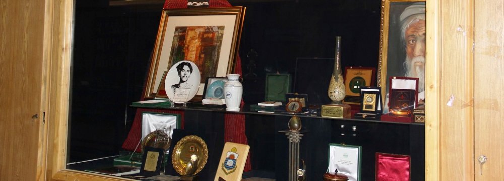 Some of the items on display at the museum