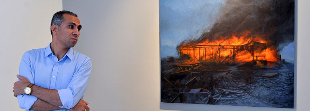 Painter Portrays  Lost Image of Home