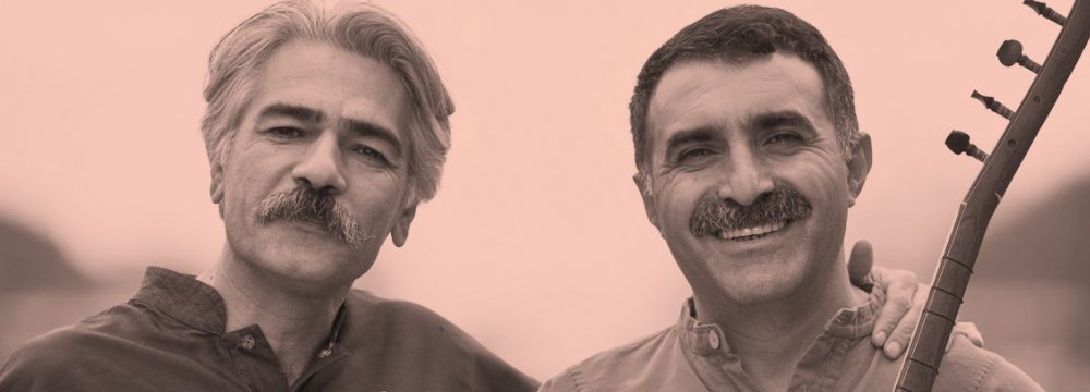 Keyahan Kalhor (L) and Erdal Erzincan