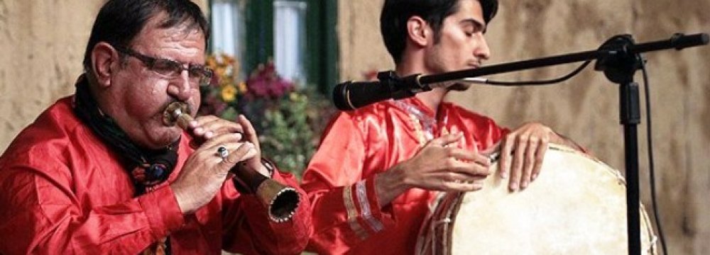 Sorna is an ancient Iranian woodwind instrument.