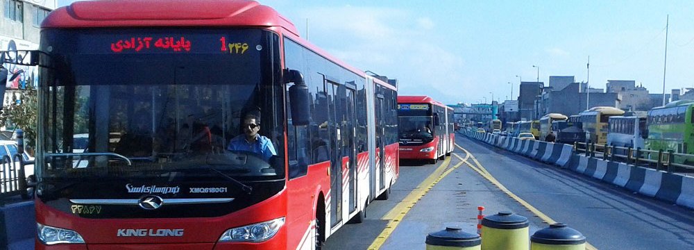 88% of Tehran Buses Get Clean Bill of Health  