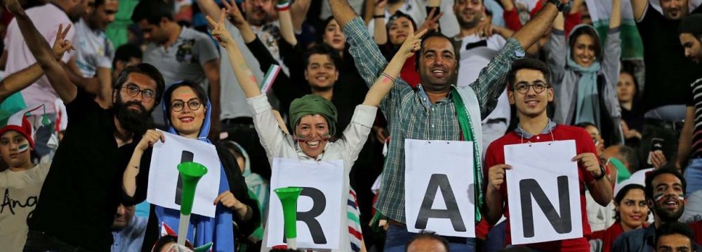 Azadi Stadium Opens Again for Families to See World Cup Semis