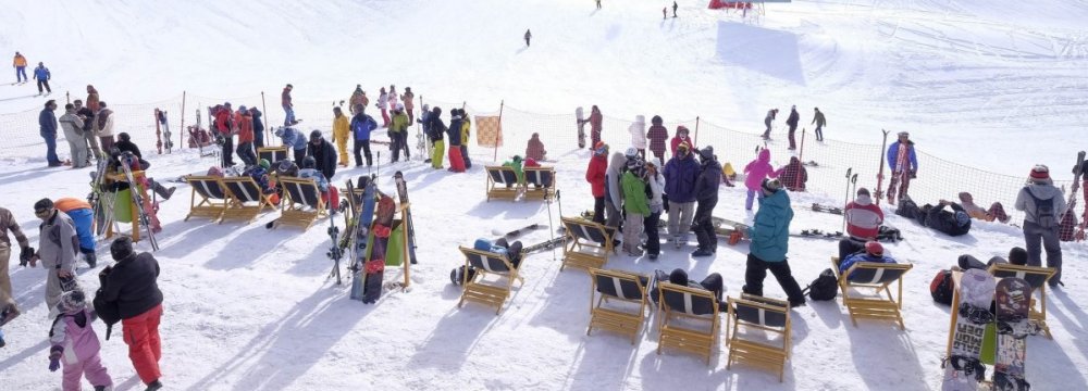 Dizin resort hosts ski fans across the region every year.