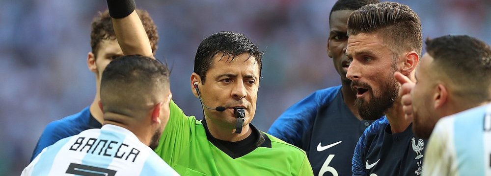 Faghani Will Officiate  FIFA World Cup 3rd Place 