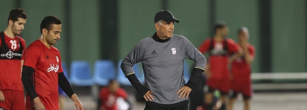 The respected and popular Queiroz has been in charge of the national team since 2011.