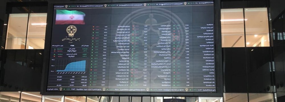 Tehran Stocks Push Higher 