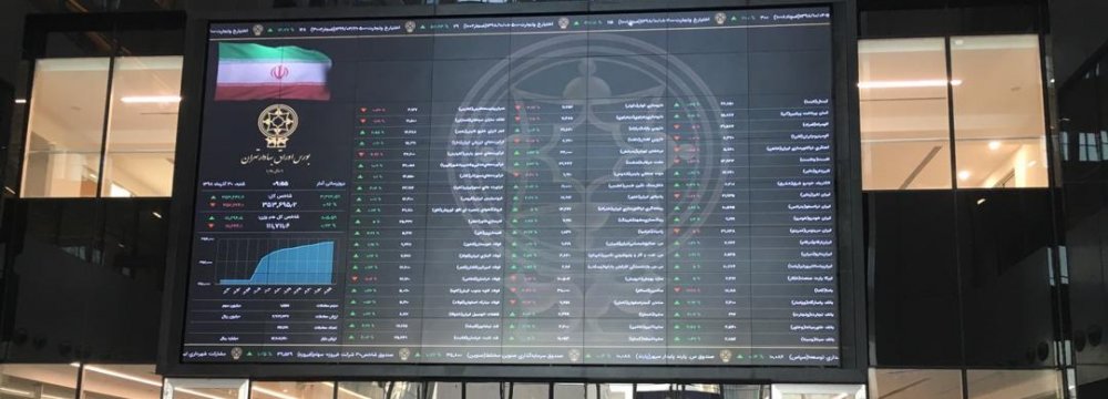 Tehran Stocks Climb Higher