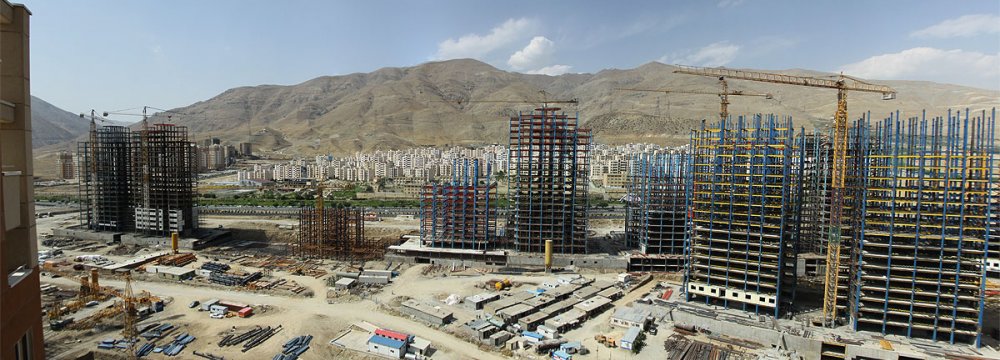 Tehran Residential Construction Material Costs Rise 50 Percent - Report