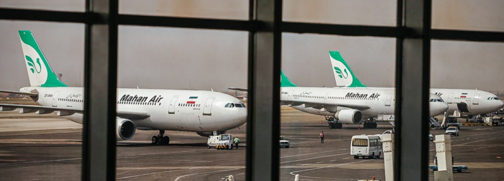 Iran Airport Traffic in Decline (Dec 2018)