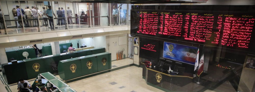 Tehran Stocks Shed 2,000 Points 