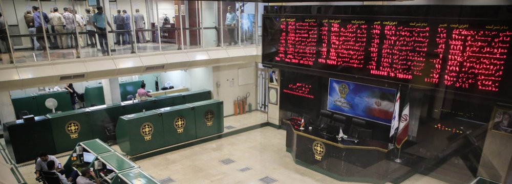 Tehran Stocks Down as Bearish Week Ends