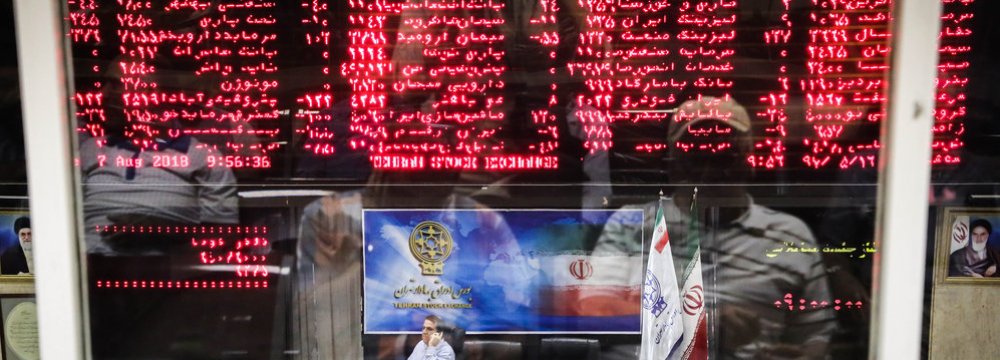 Tehran Stocks Post New Losses 
