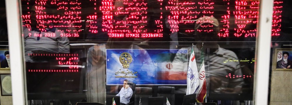 Tehran Stock Exchange Market Cap at Three-Year High 