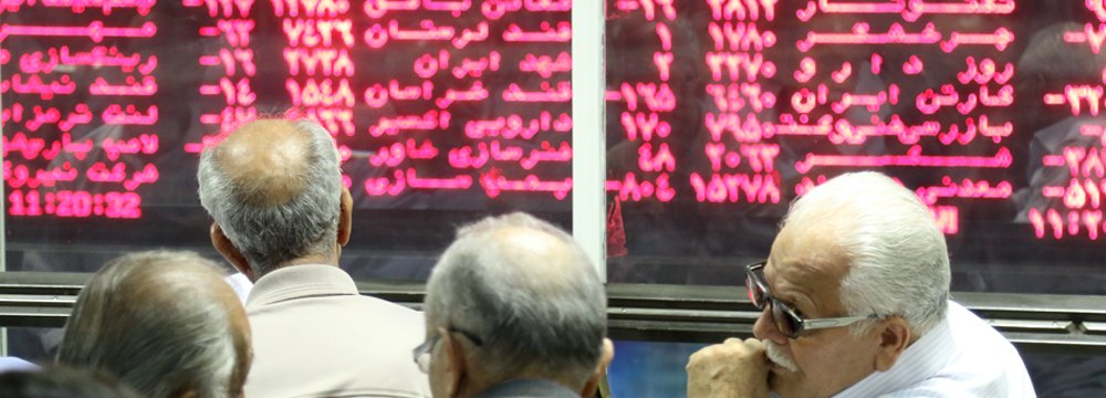 Tehran Stocks Snap 8-Day Losing Streak 