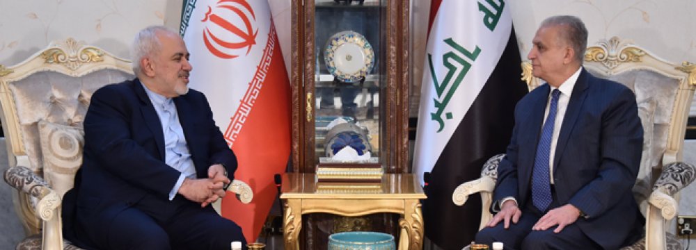Zarif on Multipurpose Visit to Iraq 