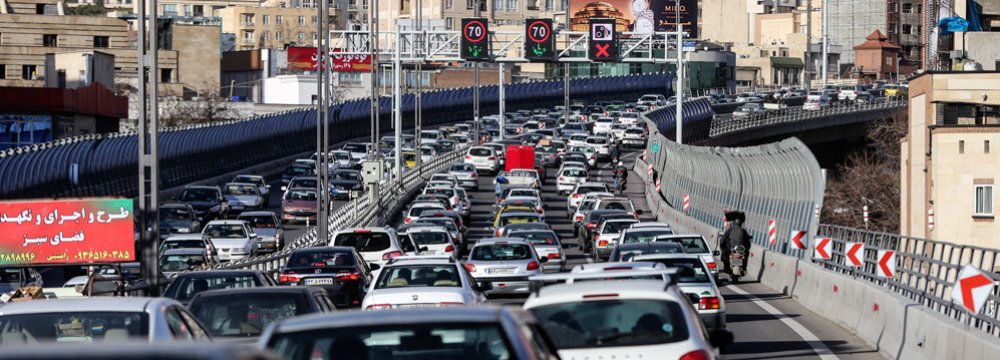 New Tehran Traffic Scheme Coming 