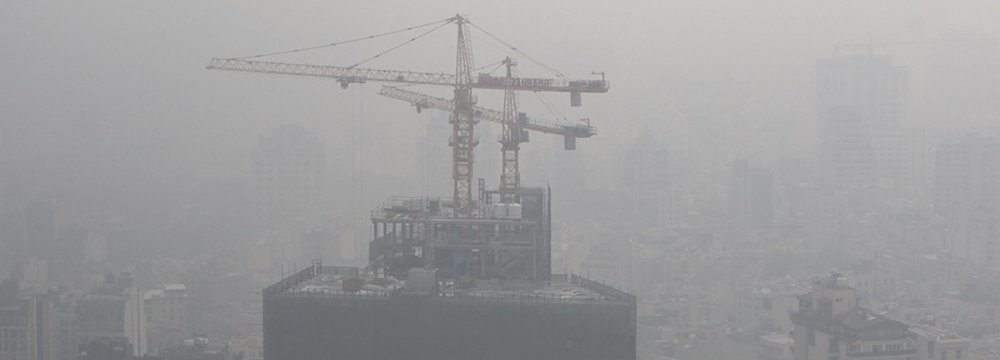 Air Pollution Choking Tehran