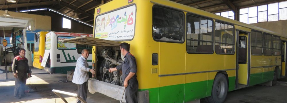 Iran Planning Oil for Bus Swap 