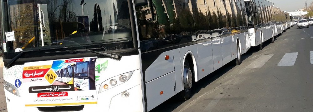 Karaj Municipality Improves Public Transportation System