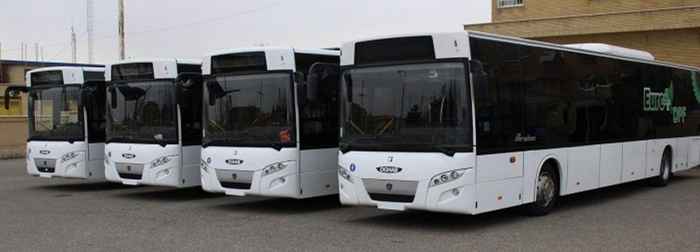 Tehran to Invest $19.5m on Upgrading Public Bus Fleet