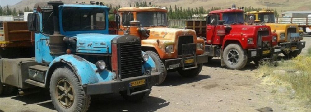 ½ Million Dilapidated Trucks in Iran