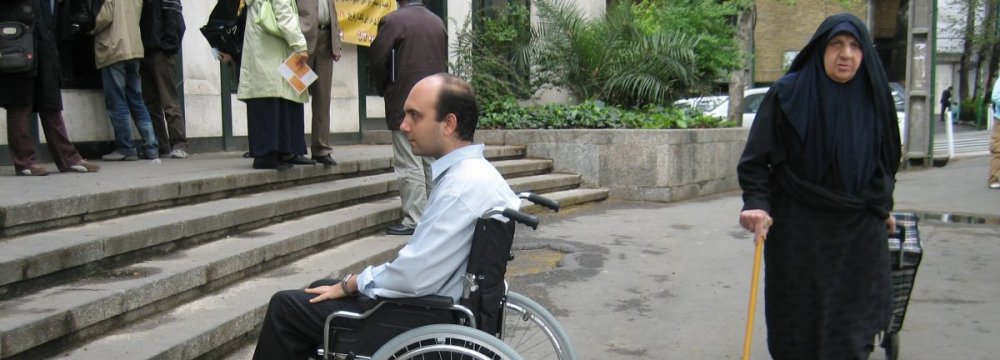 Tehran Getting Friendlier for Physically-Impaired Citizens 