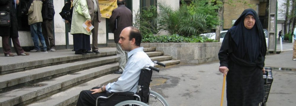 Iran Not Yet Disabled Friendly 